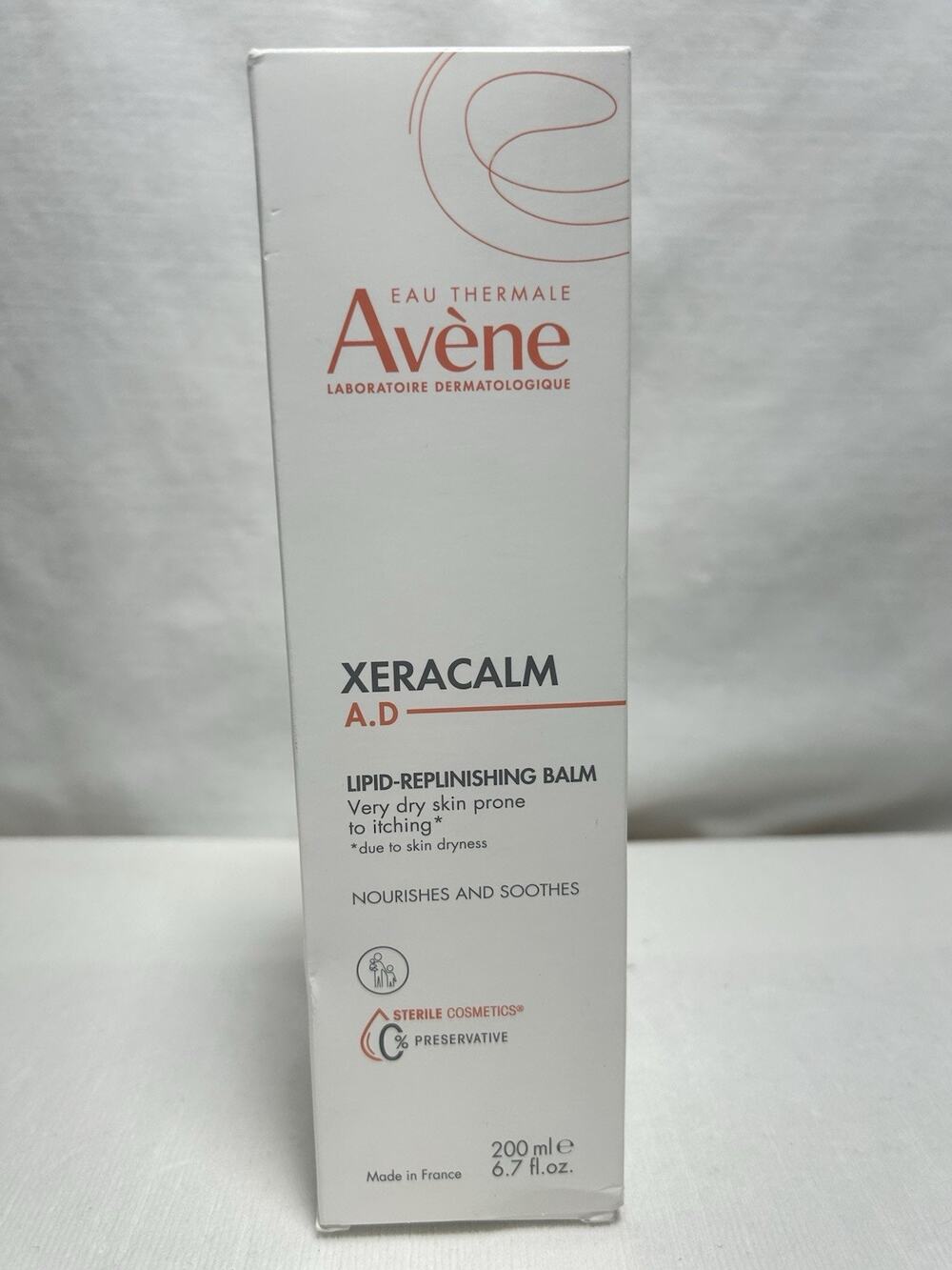 Avene XeraCalm A.D Lipid-Replenishing Balm 6.7 Ounce exp 11/27